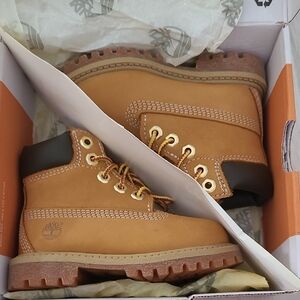 Timberland Brown Leather Ankle Boots